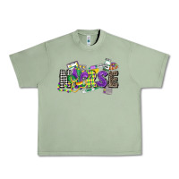 Oil Green nurse mardi gras Urban Heavy Tee - CowGirlArtShop