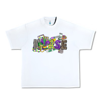 White nurse mardi gras Urban Heavy Tee - CowGirlArtShop