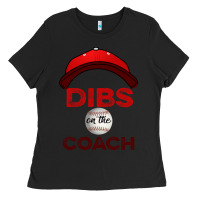 Black Dibs On The Coach Baseball Ladies Tee - Bettercallsaul