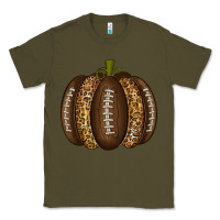 Army Green American Football Pumpkin Classic Tee - texasbilliewilder