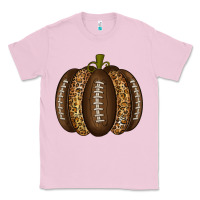 Bubblegum Pink American Football Pumpkin Classic Tee - texasbilliewilder