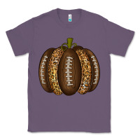 Lavender American Football Pumpkin Classic Tee - texasbilliewilder