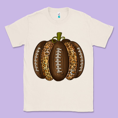 American Football Pumpkin Classic Tee Designed By Texasbilliewilder
