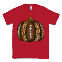 Red American Football Pumpkin Classic Tee - texasbilliewilder