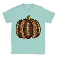 Seafoam American Football Pumpkin Classic Tee - texasbilliewilder
