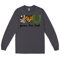 Smoke Peace Love Luck Long Sleeve Tee - Jasminsmagicworld