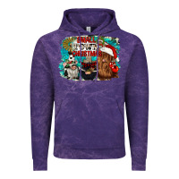 Cloud Purple small town christmas Vintage Hoodie - CowGirlArtShop