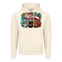 Vintage Artic small town christmas Vintage Hoodie - CowGirlArtShop