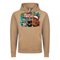 Vintage Coffee small town christmas Vintage Hoodie - CowGirlArtShop