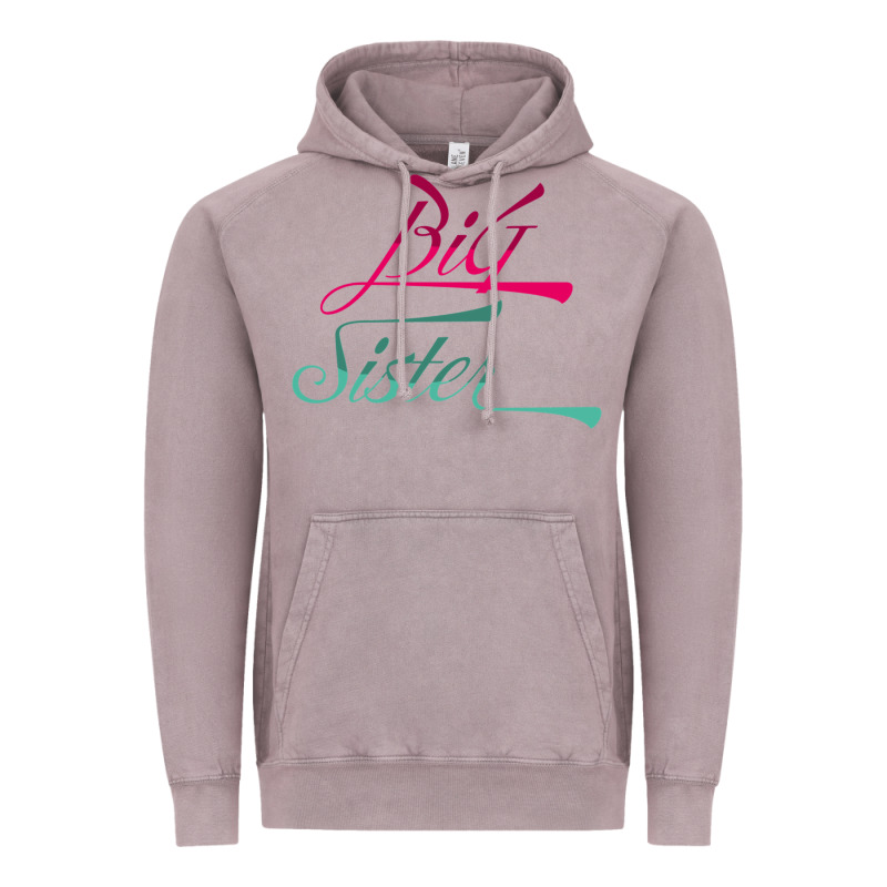 Big Sister Love Big Sis Gift Ba Vintage Hoodie by minhPixels | Teevron