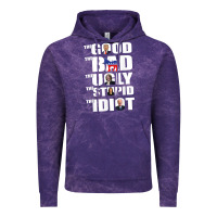 Cloud Purple The Good The Bad The Ugly The Stupid The Idiot Politics TShirt Vintage Hoodie - minhPixels