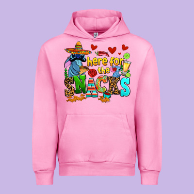 Here For The Snacks Urban Hoodie Designed By Adodesignshop
