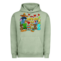 Pigment Oil Green here for the snacks Urban Hoodie - AdoDesignShop