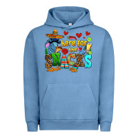 Pigment Pebble Blue here for the snacks Urban Hoodie - AdoDesignShop
