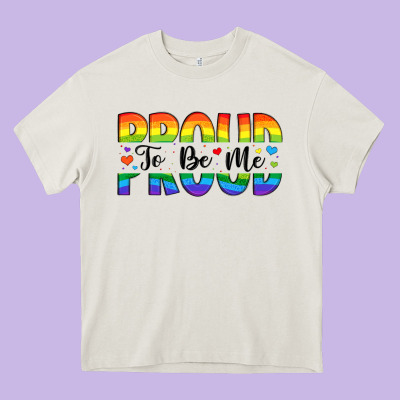 Proud To Be Me Heavy Core Tee Designed By Artiststas