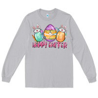 Moon Dust Happy Easter Nurse eggs Easter Day Long Sleeve Tee - CowGirlArtShop
