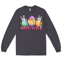 Smoke Happy Easter Nurse eggs Easter Day Long Sleeve Tee - CowGirlArtShop