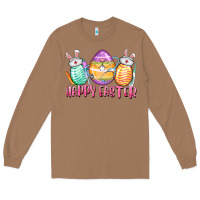 Toasted Coconut Happy Easter Nurse eggs Easter Day Long Sleeve Tee - CowGirlArtShop