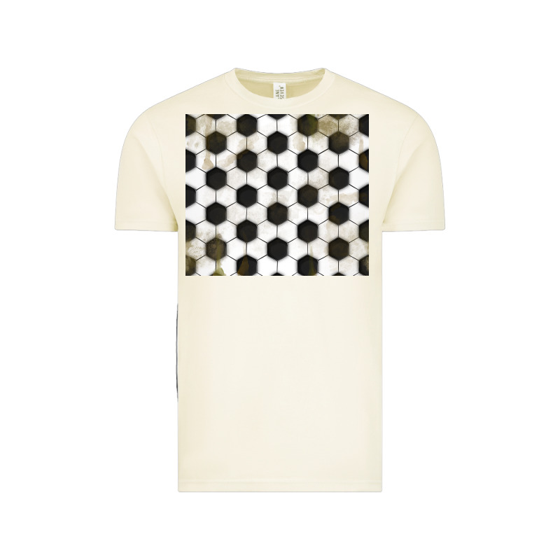 Distressed Soccer Pattern Vintage Tee by TumblerDesignByShophia | Teevron