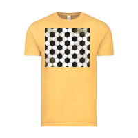 Vintage Mustard distressed soccer pattern Vintage Tee - TumblerDesignByShophia