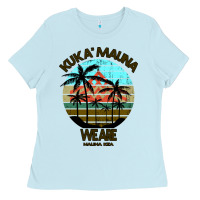 Baby Blue Ku Kia i Mauna Ladies Tee - Bettercallsaul