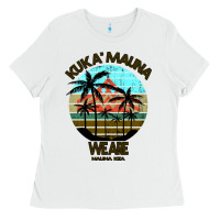 White Ku Kia i Mauna Ladies Tee - Bettercallsaul