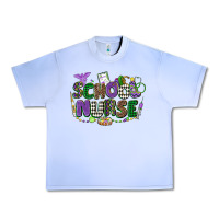 Grape Ice school nurse mardi gras Urban Heavy Tee - CowGirlArtShop