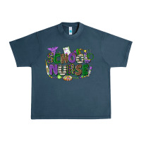 Midnight Navy school nurse mardi gras Urban Heavy Tee - CowGirlArtShop