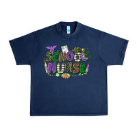 Navy school nurse mardi gras Urban Heavy Tee - CowGirlArtShop
