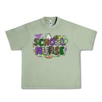 Oil Green school nurse mardi gras Urban Heavy Tee - CowGirlArtShop