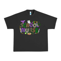 Pigment Black school nurse mardi gras Urban Heavy Tee - CowGirlArtShop