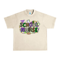 Sandshell school nurse mardi gras Urban Heavy Tee - CowGirlArtShop