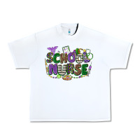 White school nurse mardi gras Urban Heavy Tee - CowGirlArtShop