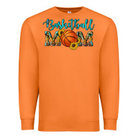 Carrot western leopard camouflage sunflowers glitter mom basketball Premium Sweatshirt - Artiststas