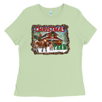Matcha Christmas on the farm Ladies Tee - RanaPortraitStore