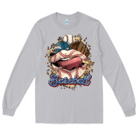 Moon Dust Baseball lips Long Sleeve Tee - HowdyJamesFarm
