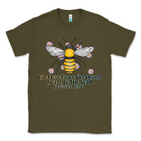Army Green Kinda Words Are Like Honey Sweet To The Soul Classic Tee - CowhideDigitalArt