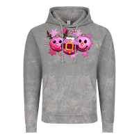 Cloud Rock pink christmas Vintage Hoodie - CowGirlArtShop