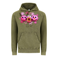 Vintage Olive pink christmas Vintage Hoodie - CowGirlArtShop
