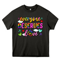 Asphalt everyone deserves love Heavy Core Tee - Artiststas