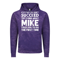 Cloud Purple mike gift name personalized birthday funny christmas joke Vintage Hoodie - minhPixels