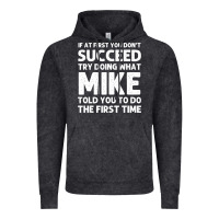 Vintage Black mike gift name personalized birthday funny christmas joke Vintage Hoodie - minhPixels