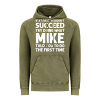 Vintage Olive mike gift name personalized birthday funny christmas joke Vintage Hoodie - minhPixels