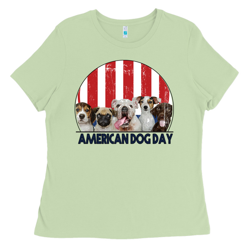 American Dog Day Ladies Tee by Bettercallsaul | Teevron
