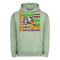Pigment Oil Green halloween Urban Hoodie - AdoDesignShop