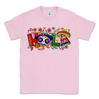 Bubblegum Pink Hola Cinco De Mayo Classic Tee - NancyCooperArtShop