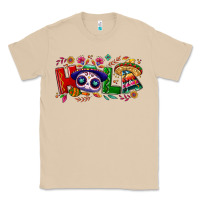 Mushroom Hola Cinco De Mayo Classic Tee - NancyCooperArtShop
