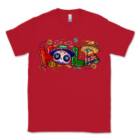 Red Hola Cinco De Mayo Classic Tee - NancyCooperArtShop