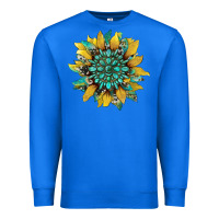 True Royal sunflower with gemstone and cowhide Premium Sweatshirt - Artiststas