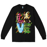 Black Love Easter gnome Easter Day Long Sleeve Tee - CowGirlArtShop